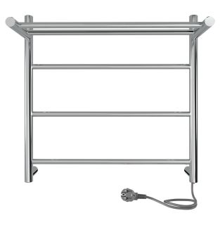 Полотенцесушитель электрический Indigo Line LСLE50-50PR с полкой 50x50 см хром